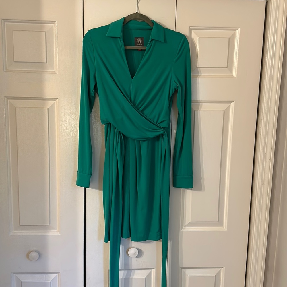 NWOT Vince Camuto Emerald Green Dress - Size 6
